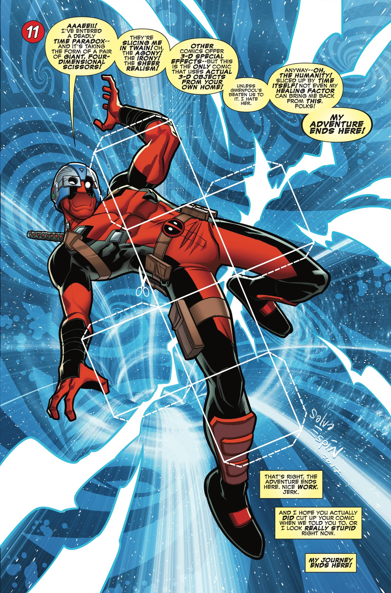 Illustration for article titled Choose your own wacky adventure in this You Are Deadpool #1 exclusive